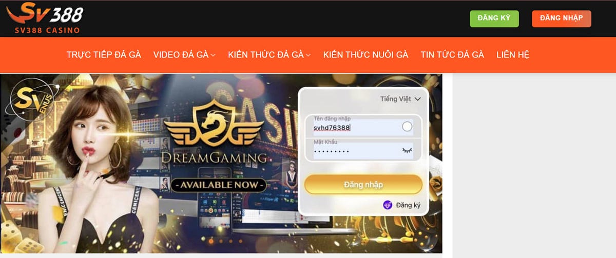 Đăng nhập SV388 – Trải Nghiệm Cá Cược Gà Đá Đỉnh Cao Và An Toàn Nhất Hiện Nay